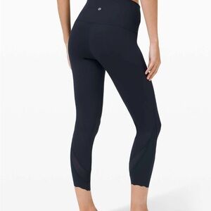 Lululemon Wonder Under Hi-Rise Scalloped Hem 23”